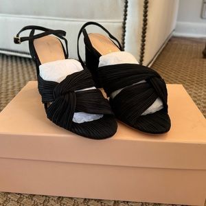 Loeffler Randall Reed Pleated Twist Sandal